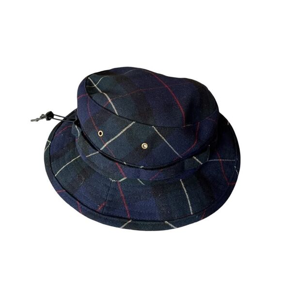 NWT Beams Plus x J.Crew Plaid Tartan Adjustable Bucket Hat - Picture 3 of 6